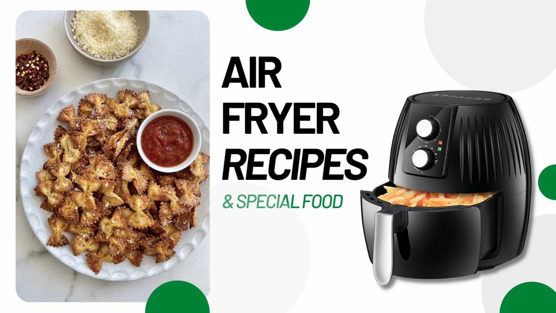 'Video thumbnail for Summer Air Fryer Recipes - Pasta Chips'