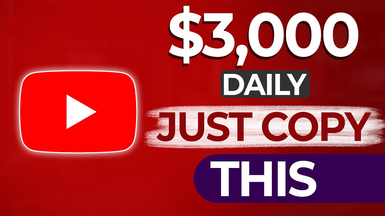 'Video thumbnail for NO WORK ($3,000/Day) Faceless YouTube Automation Method To Make Money As A Beginner'