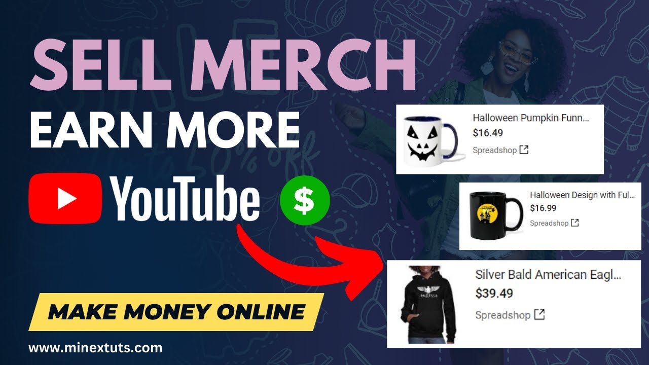 'Video thumbnail for How to Sell Merch on YouTube - Connect Channel Store [Full Tutorial]'
