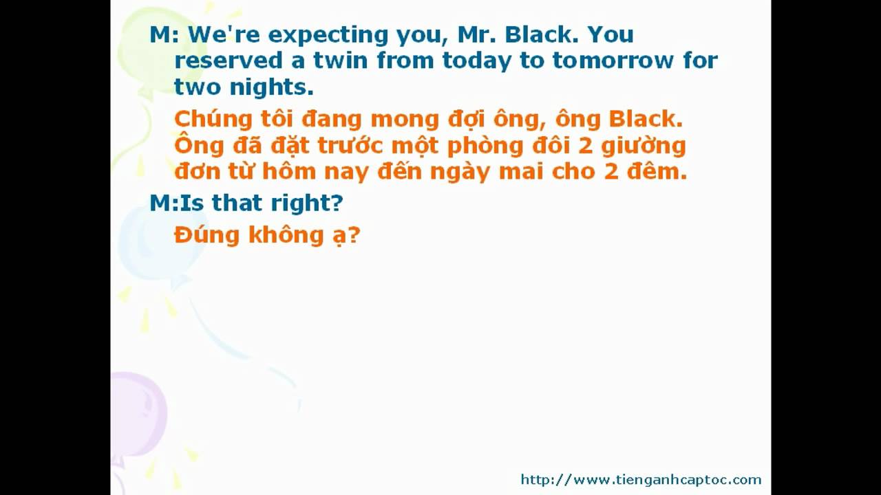 'Video thumbnail for English for Hotel Workers - Part - Lesson 02'
