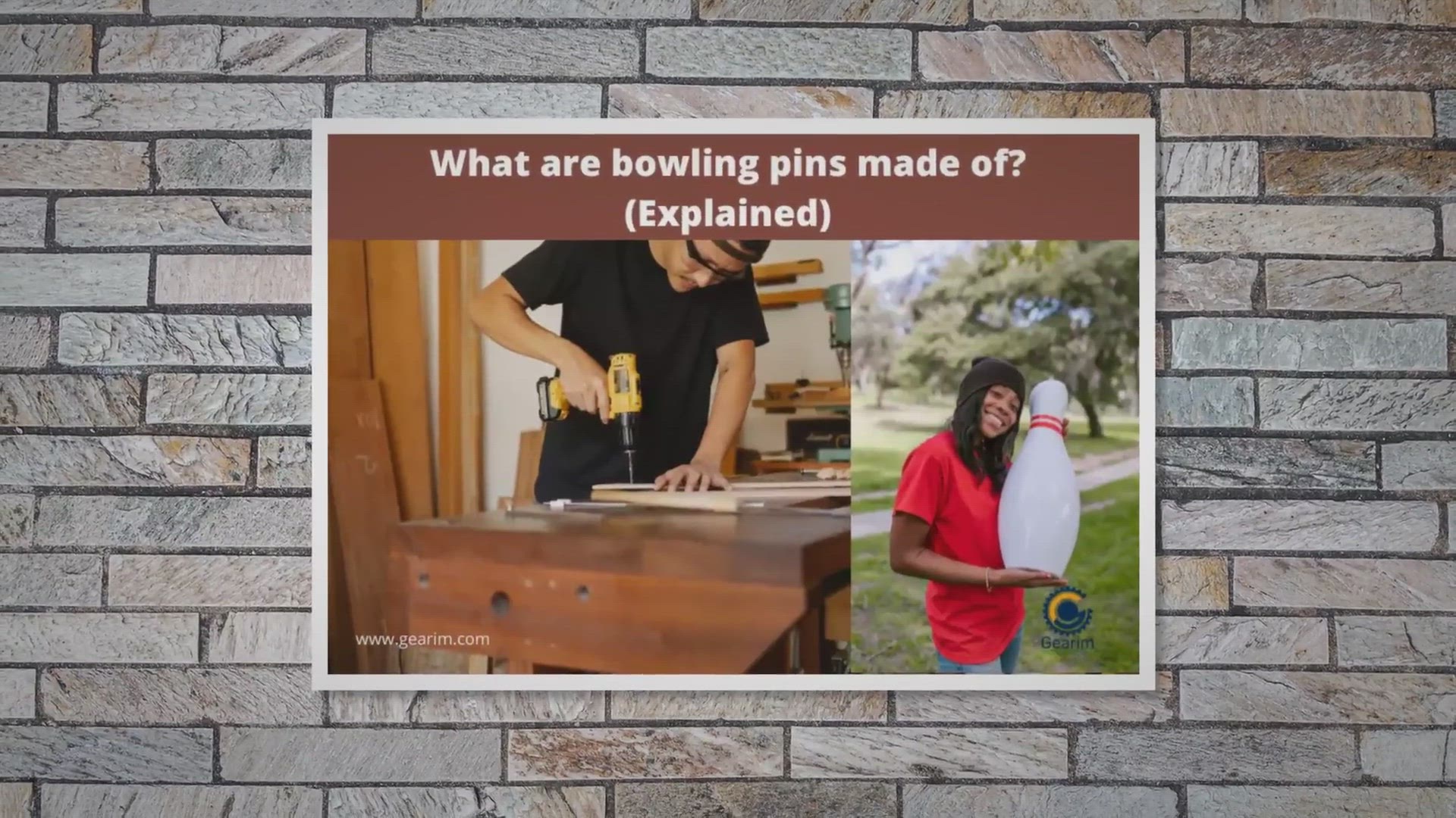 Video thumbnail for What are bowling pins made of? (Explained)