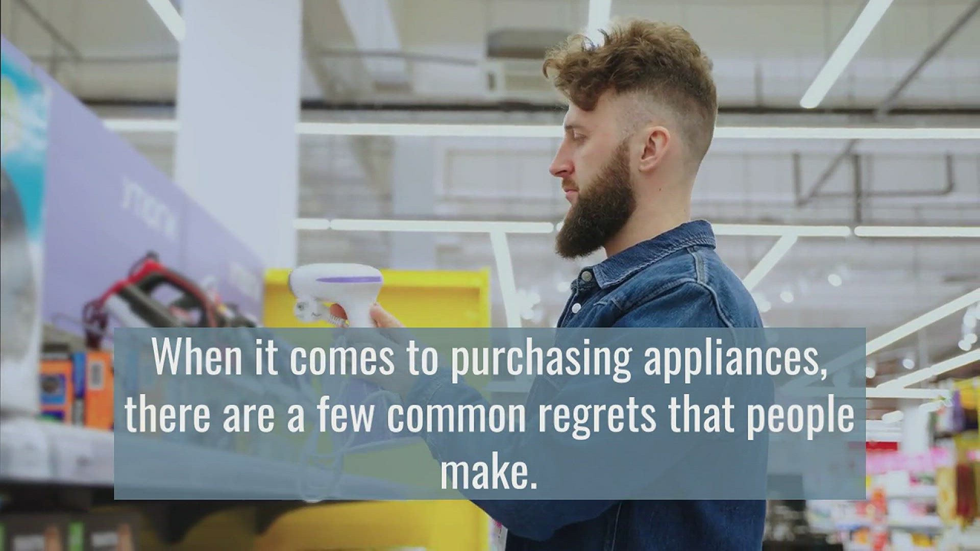 Video thumbnail for Appliance Buying Regrets