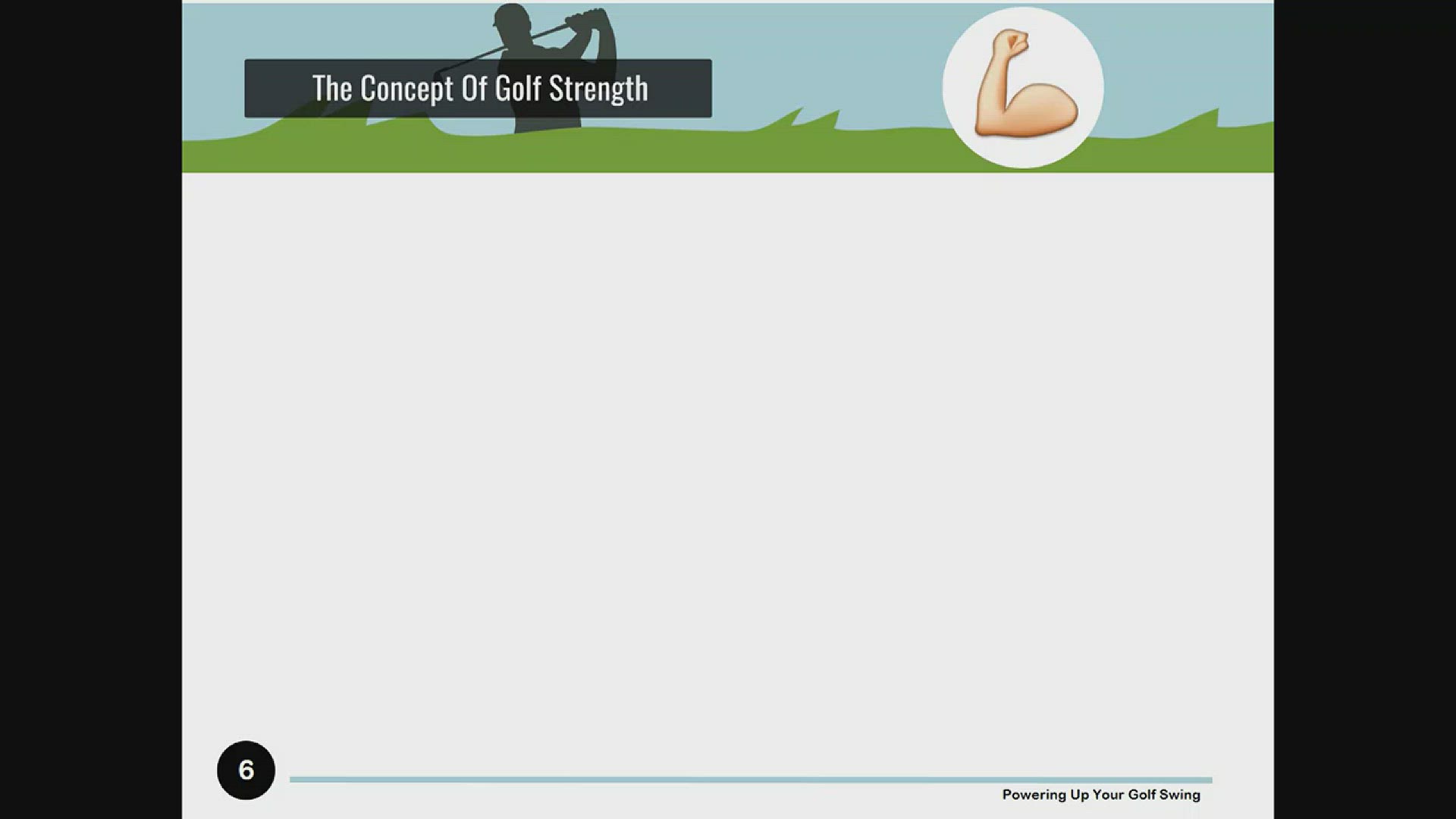 Video thumbnail for The Concept of Golf Strength