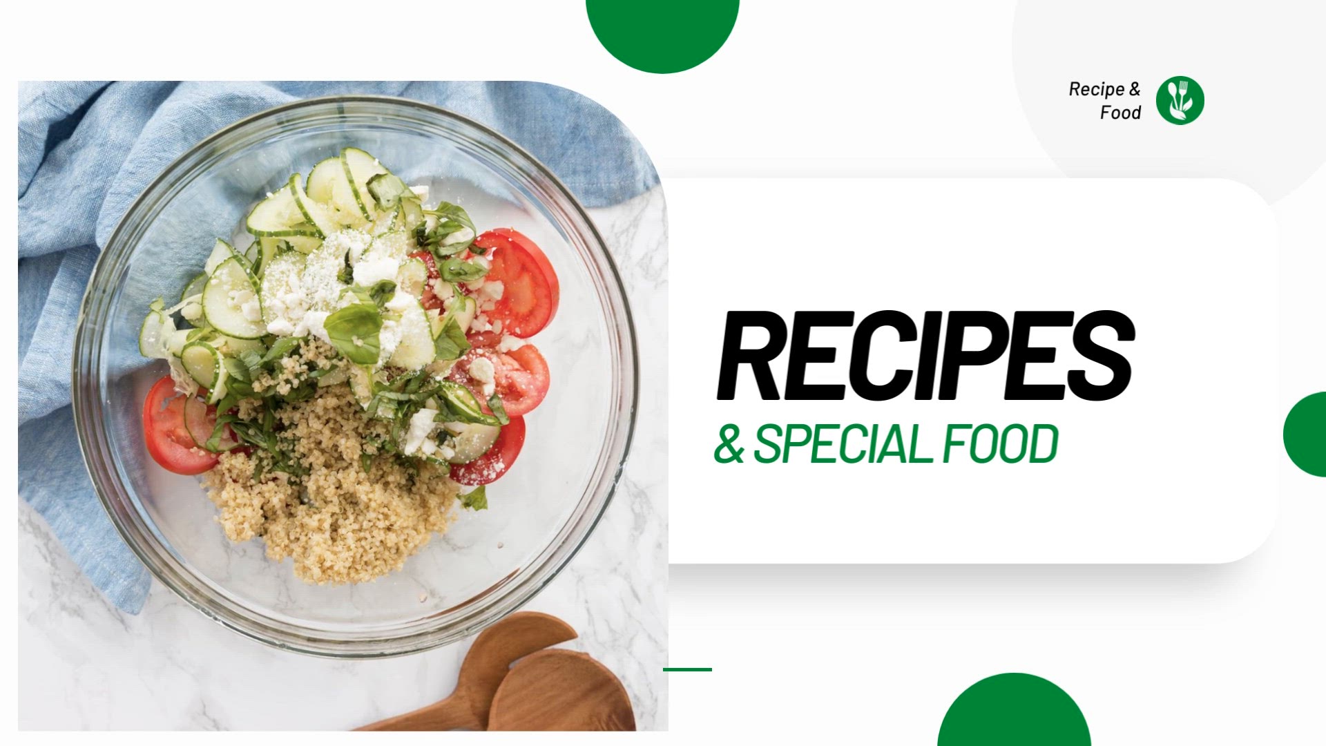 'Video thumbnail for Healthy Quinoa salad with cucumbers and tomatoes Recipe'