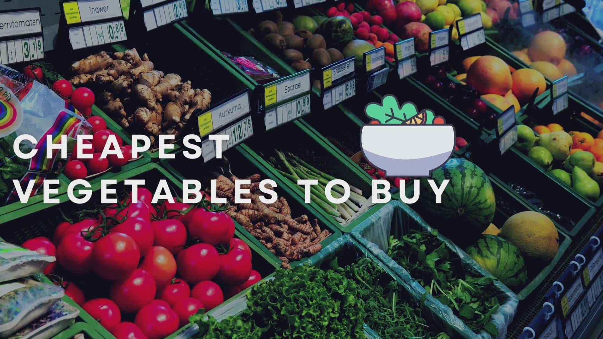 'Video thumbnail for Cheapest Vegetables To Buy'