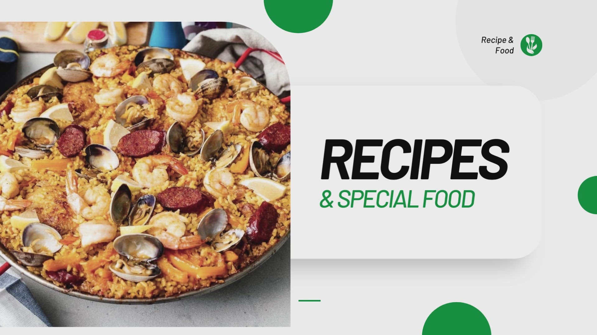 'Video thumbnail for Paella Recipes'