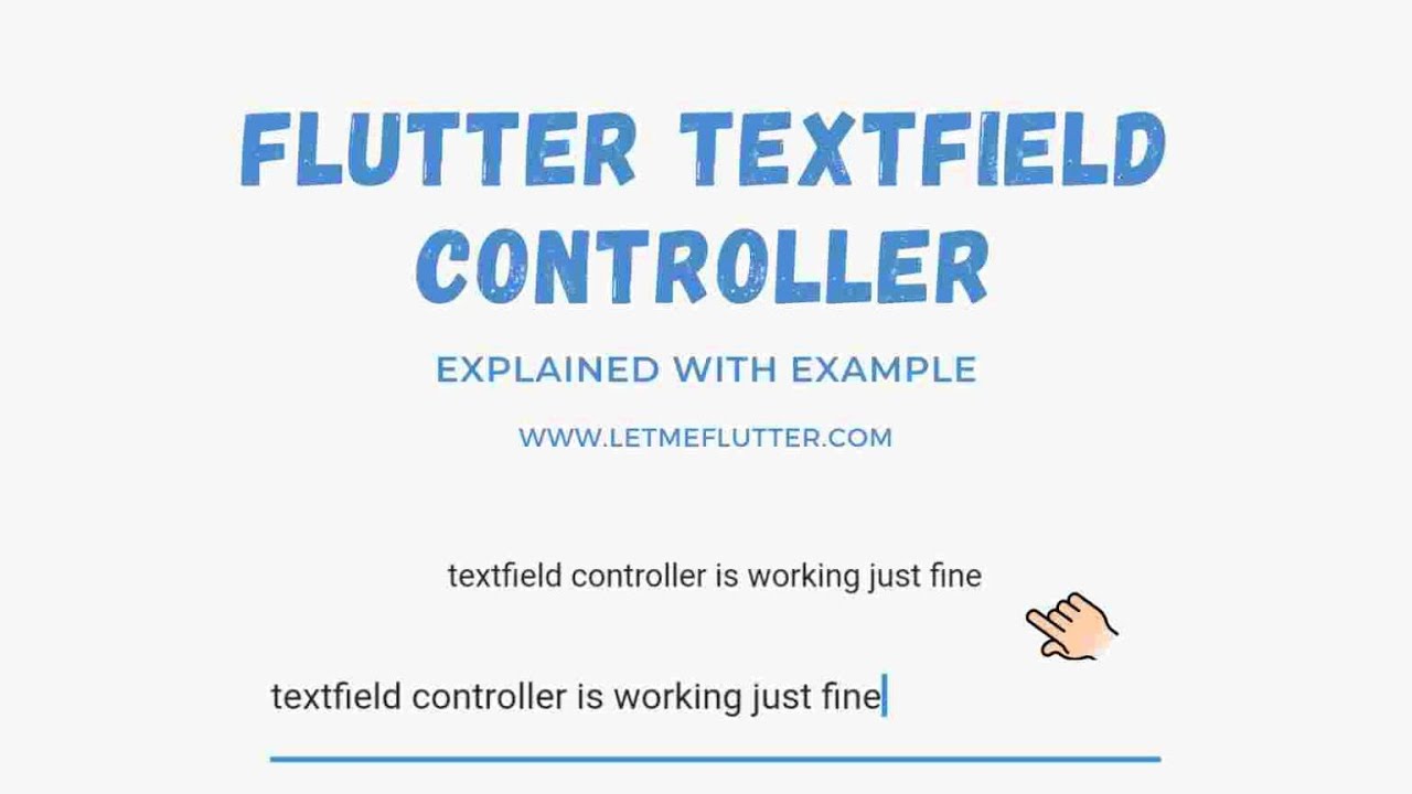 'Video thumbnail for How To Use Flutter Textfield Controller | Flutter Tutorial | Flutter For beginners'
