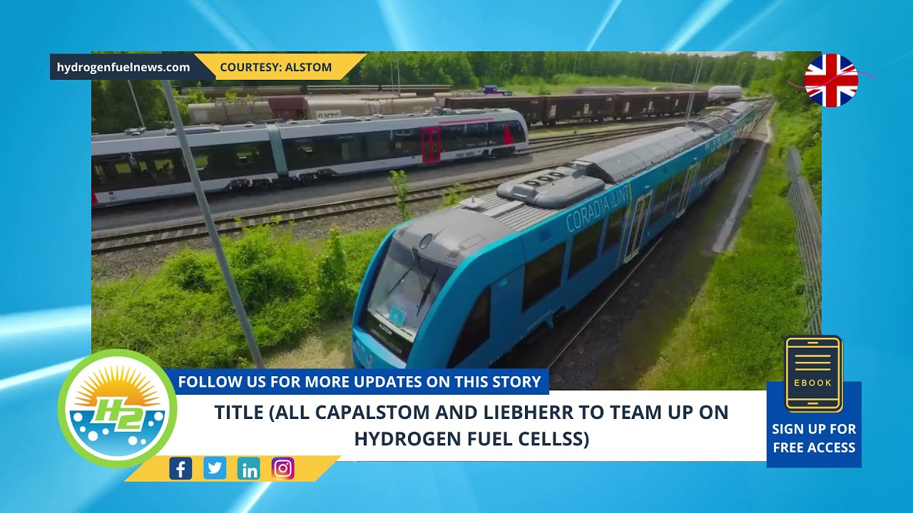 Playlist thumbnail for Alstom and Liebherr to team up on hydrogen fuel cells