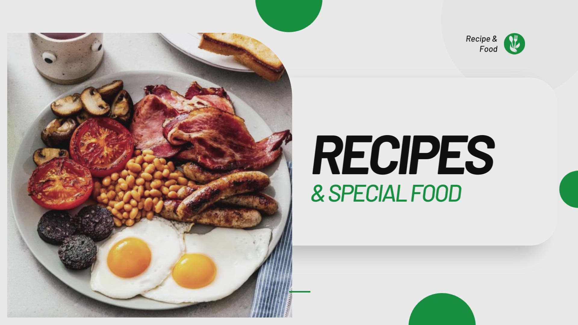 'Video thumbnail for Easy Full English Breakfast Recipes'