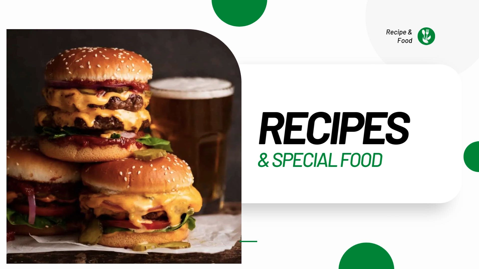 'Video thumbnail for Cheeseburger Recipe'
