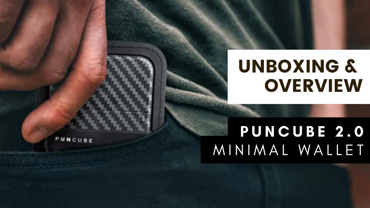Video thumbnail for PUNCUBE Minimal Wallet 2.0 [Unboxing & Overview]