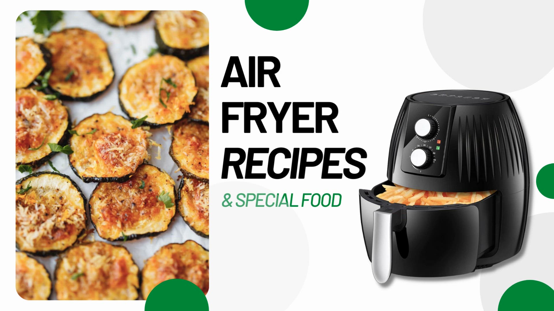 'Video thumbnail for Summer Air Fryer Recipes - Zucchini Chips'