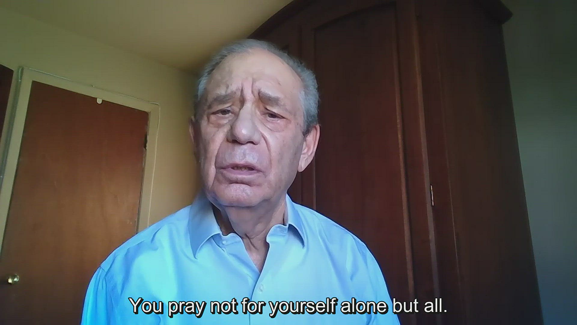 Video thumbnail for You Pray Not for Yourself Alone but All