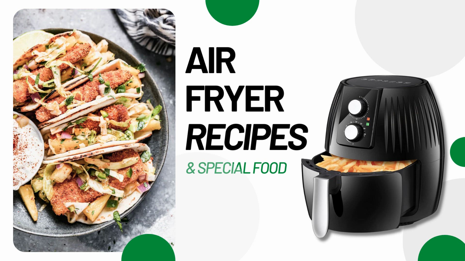 'Video thumbnail for Air Fryer Recipe - Fish Tacos'