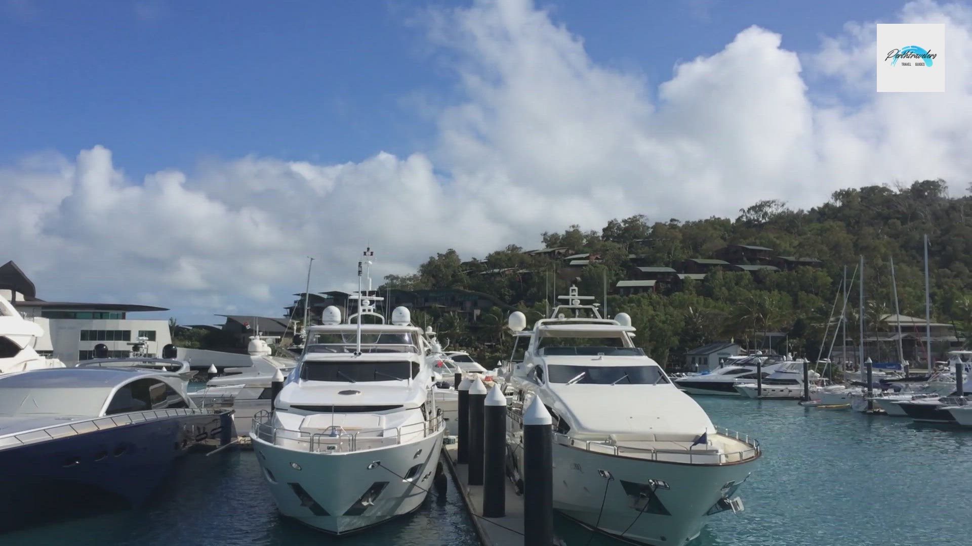 Video thumbnail for Arriving into Hamilton Island from Airlie Beach