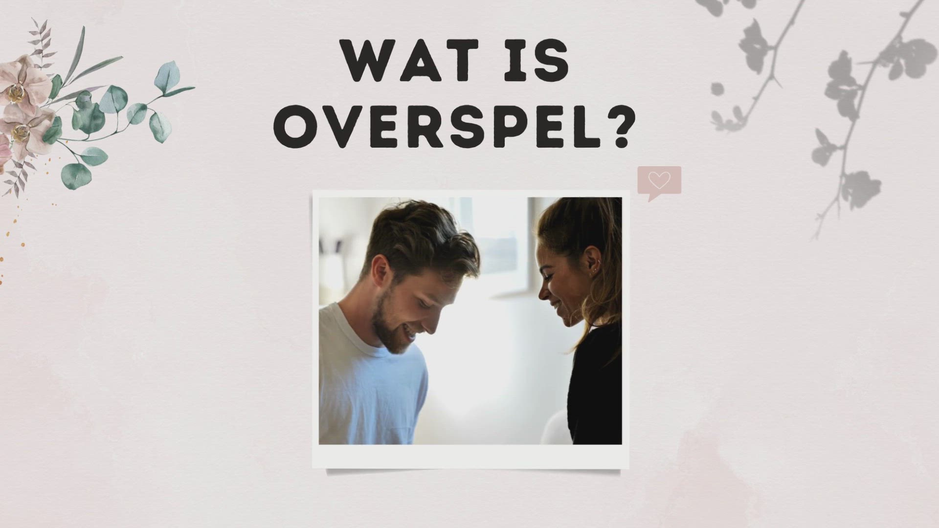 Video thumbnail for Wat is overspel