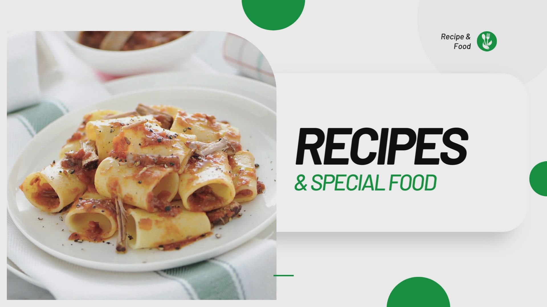 'Video thumbnail for Paccheri Pasta Three Ways Tomato and Ricotta, Pesto and Cherry Tomatoes, Sausage and Broccoli Recipes'