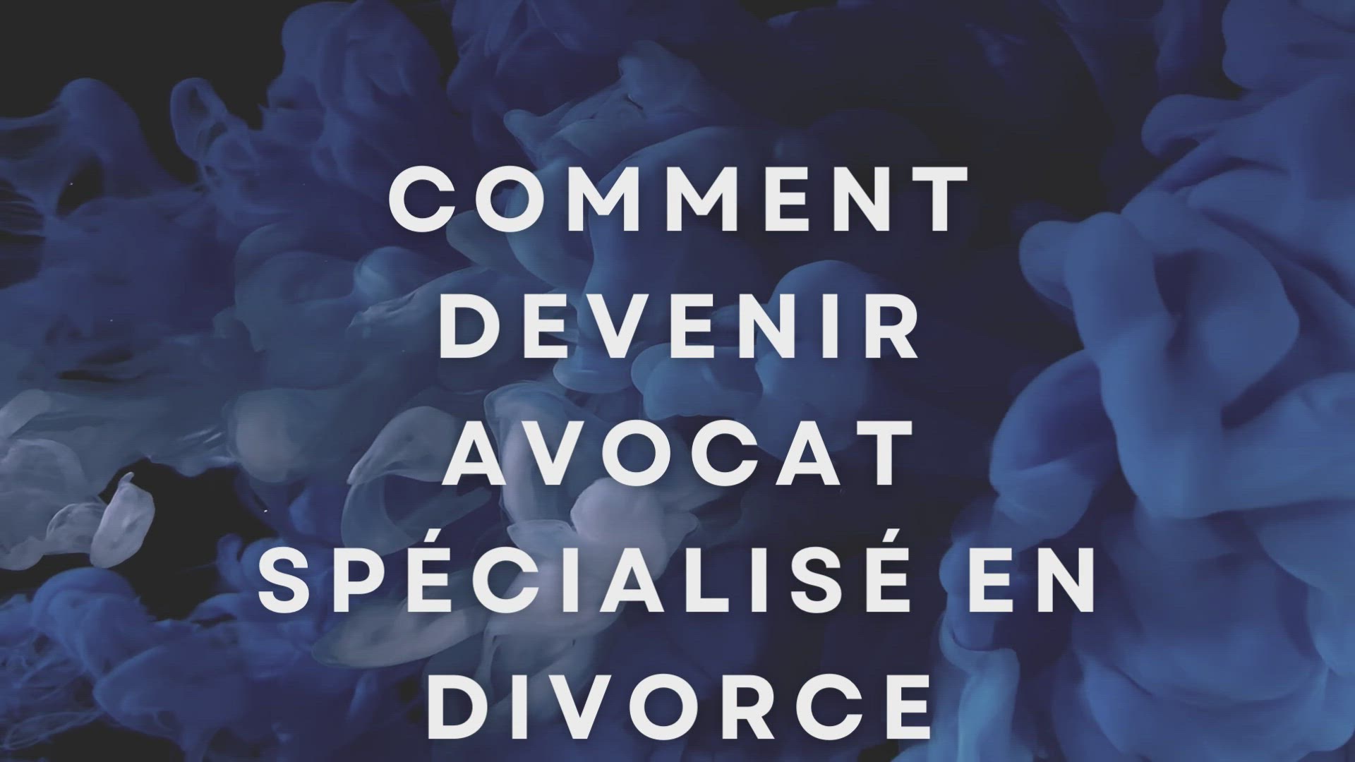 Video thumbnail for Comment devenir avocat spécialisé en divorce