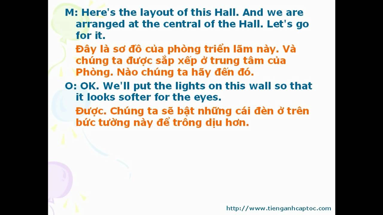 'Video thumbnail for English for Exhibition - Unit 03 - Dialogue 01'