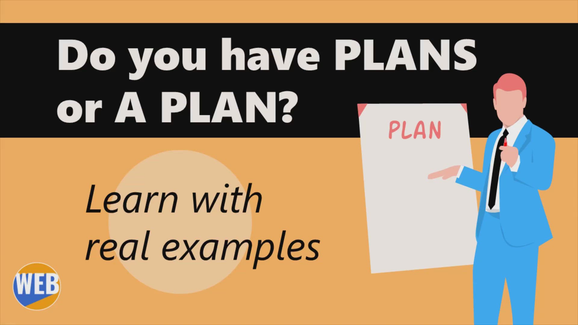 'Video thumbnail for  Do you have PLANS or A PLAN?'