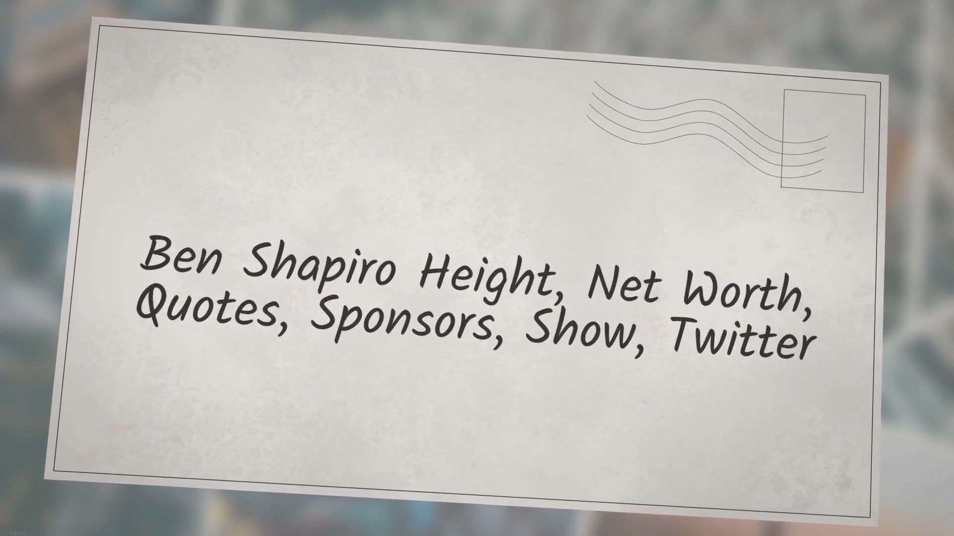 Video thumbnail for Ben Shapiro Height, Net Worth, Quotes, Sponsors, Show, Twitter