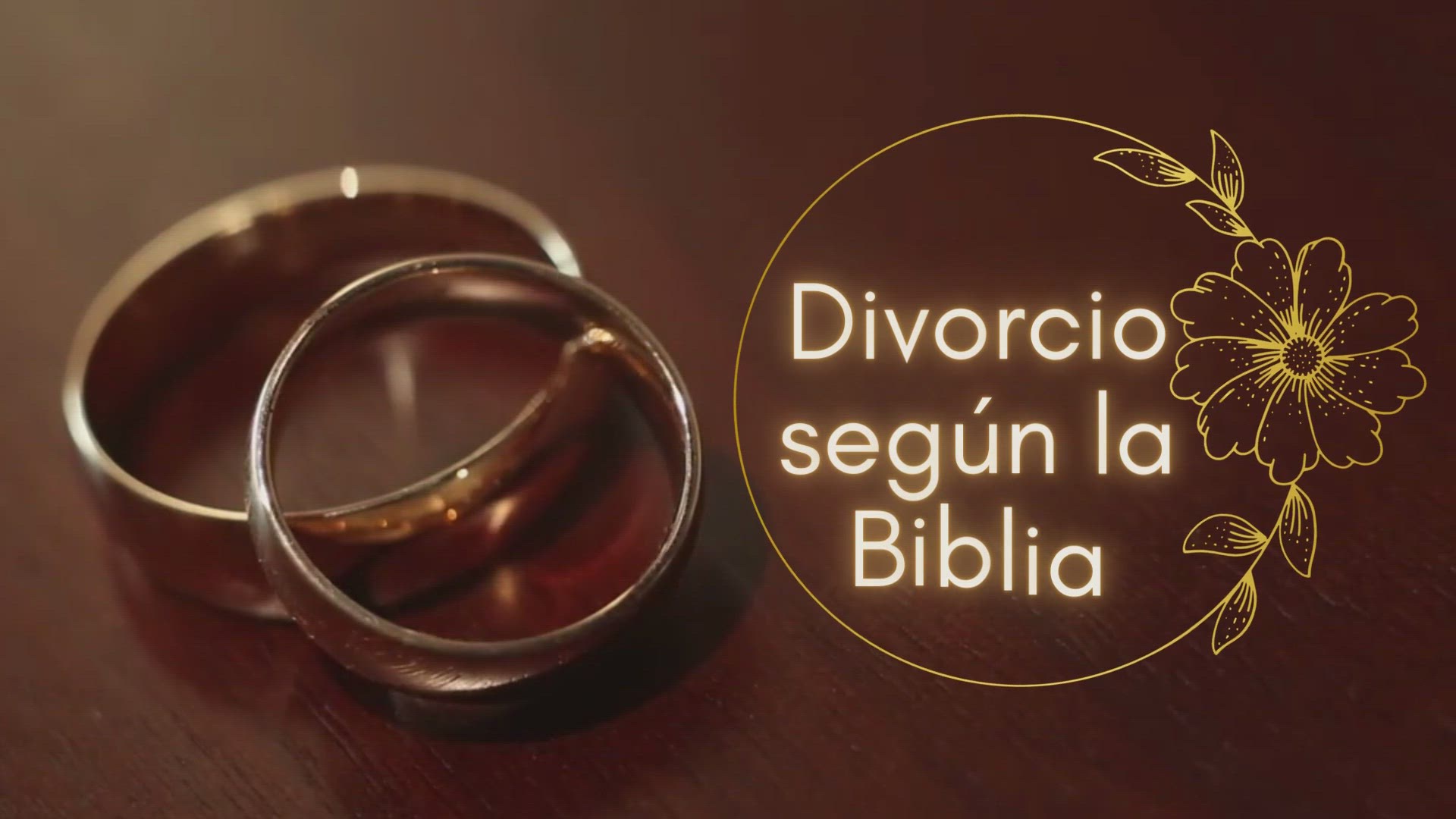Video thumbnail for Divorcio según la Biblia