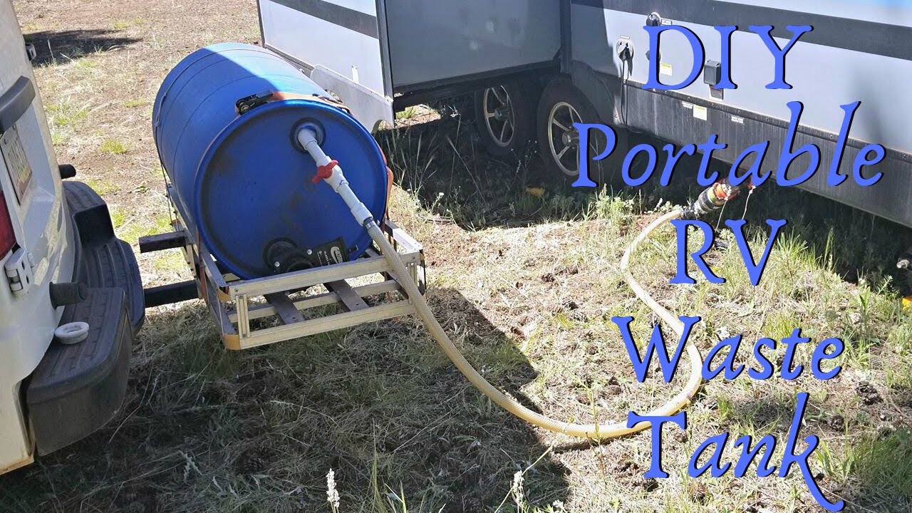 RV Portable Waste Tanks in RV Waste Water and Sanitation 