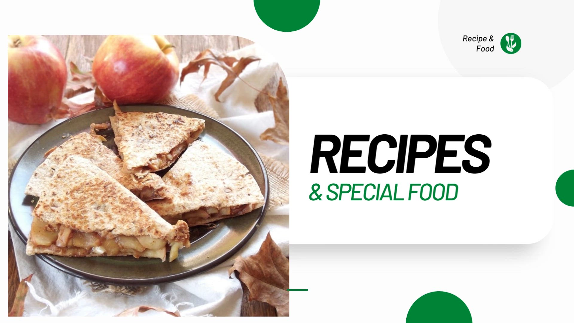 'Video thumbnail for Healthy Recipe - Apple and almond butter quesadilla'