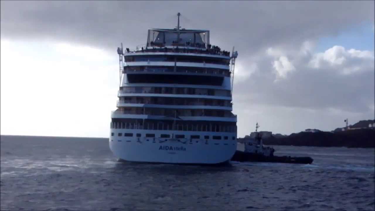 'Video thumbnail for AIDAstella Starkwinde vor La Palma'