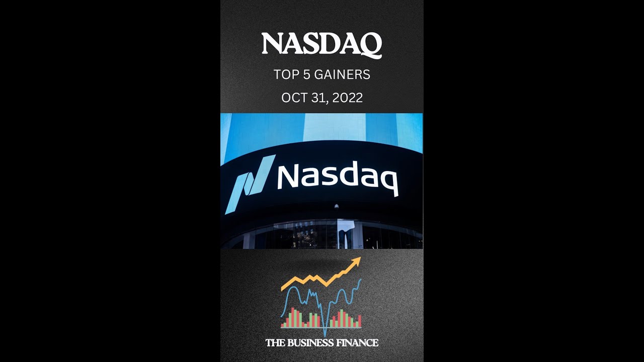 'Video thumbnail for NASDAQ Top 5 Stocks📈 #stockmarket'