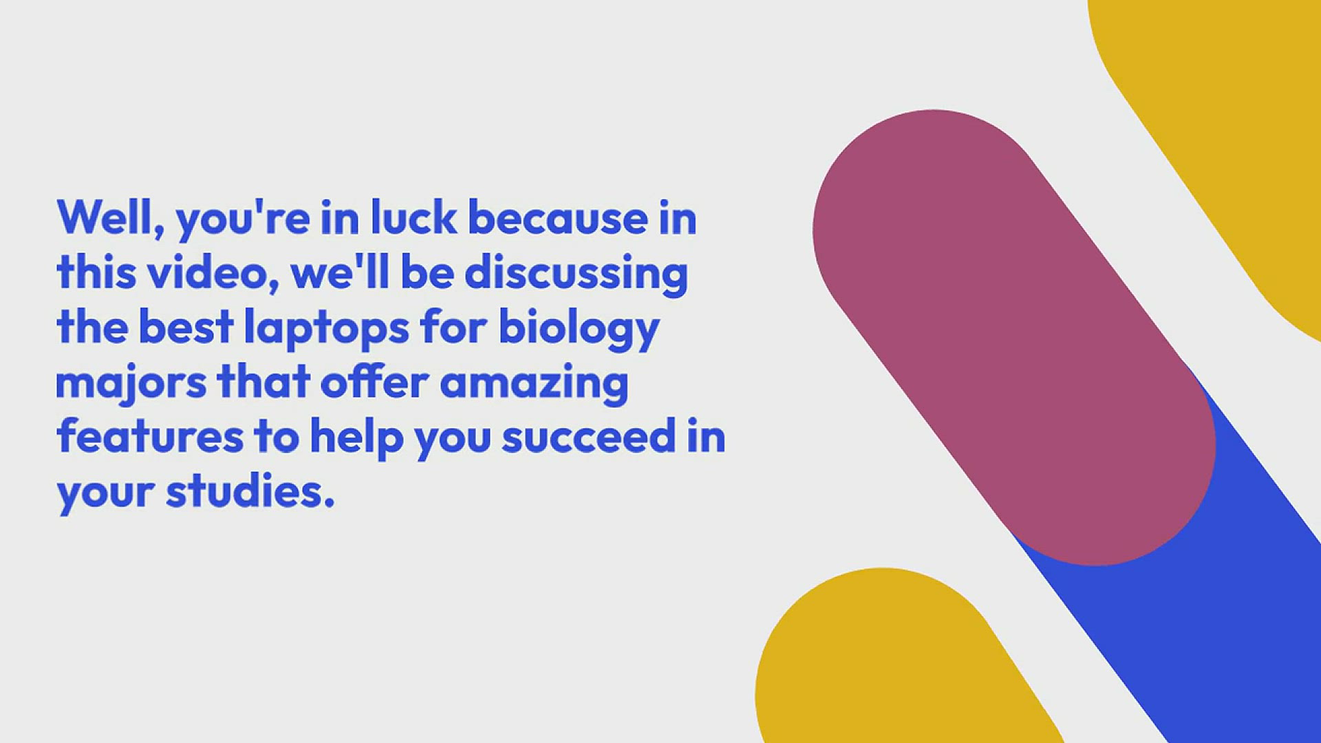 Video thumbnail for Best Laptop For Biology Majors