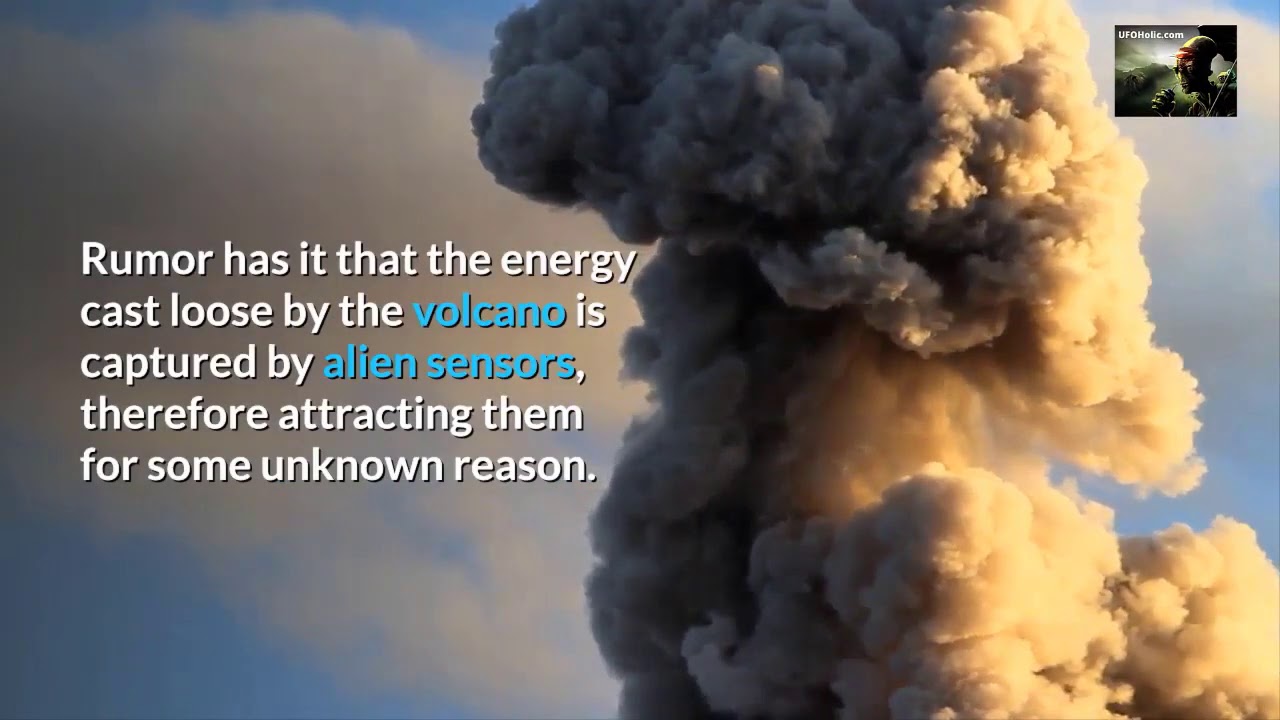 'Video thumbnail for A UFO Found Hovering During Volcanic Eruption in Japan'