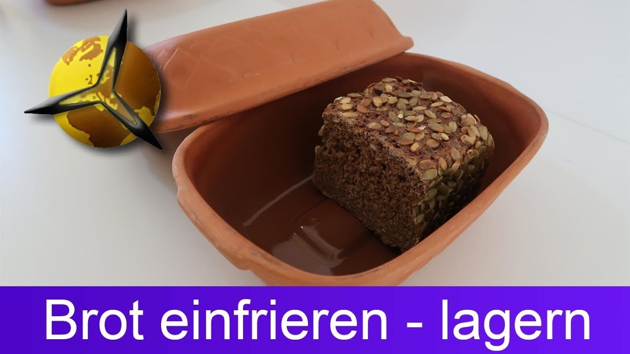 'Video thumbnail for Brot lange frisch halten, lagern und einfrieren'
