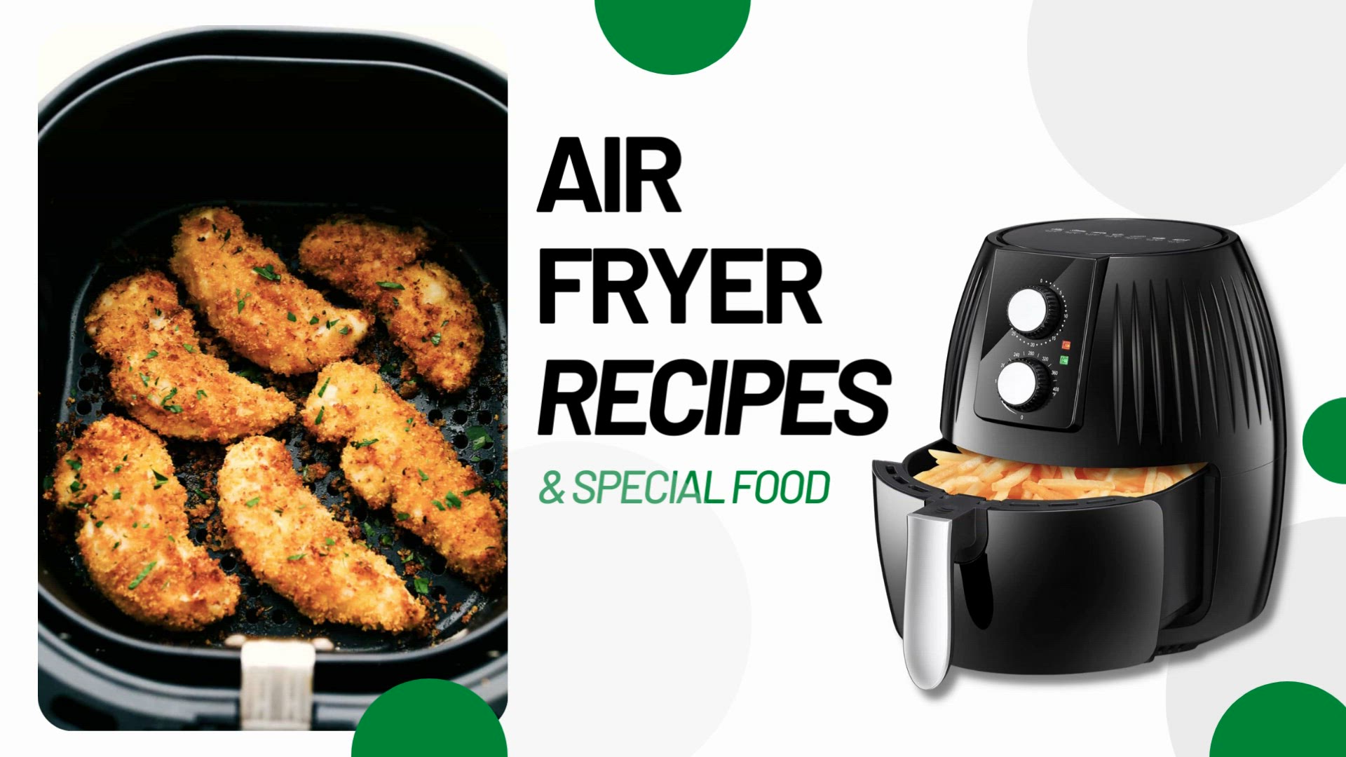 'Video thumbnail for Air Fryer Recipe - Chicken Tenders'