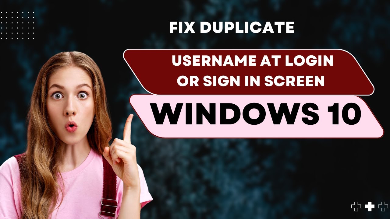 'Video thumbnail for Fix Duplicate Username at Login or Sign In screen in Windows 10'
