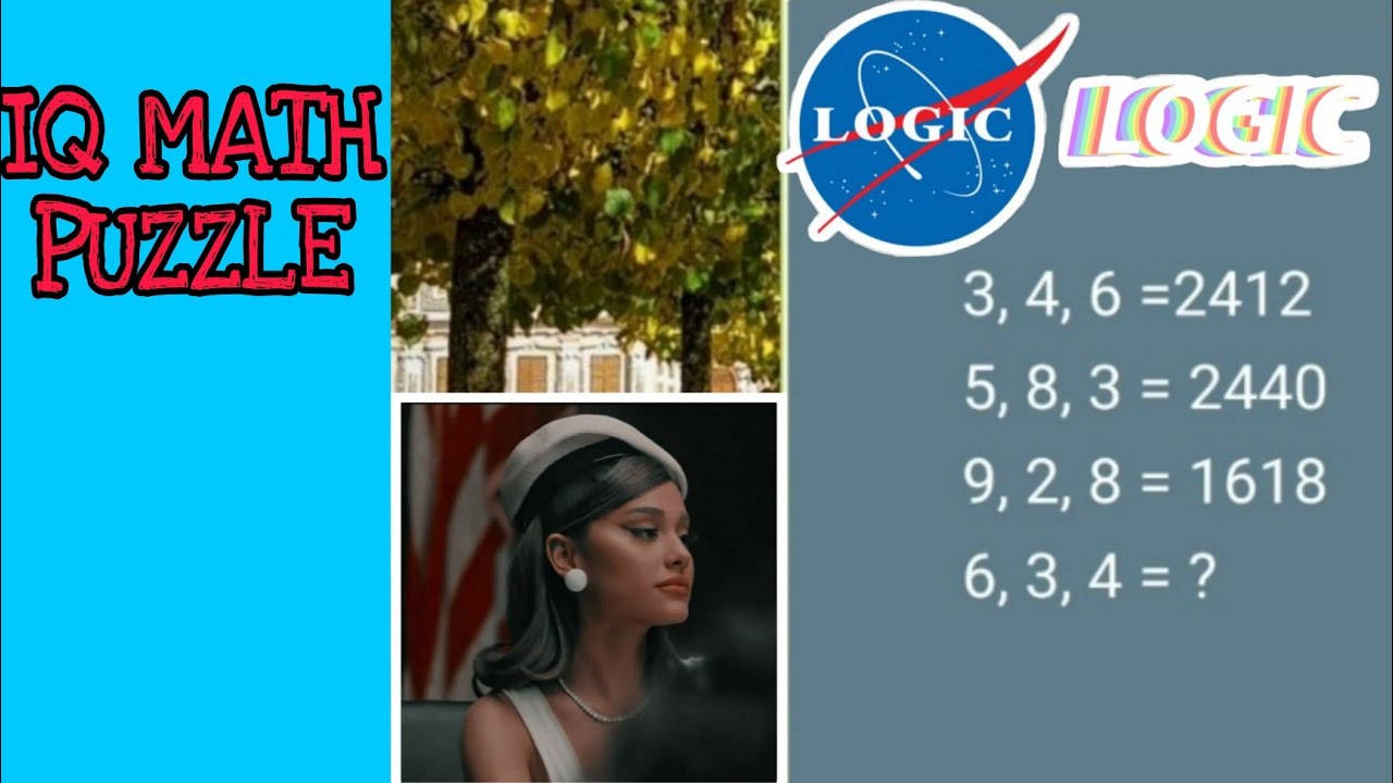 'Video thumbnail for Solve iq math riddles #9 | What number would you put in the question mark | Vu Giang Channel'