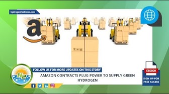 'Video thumbnail for Amazon contracts Plug Power to supply green hydrogen'