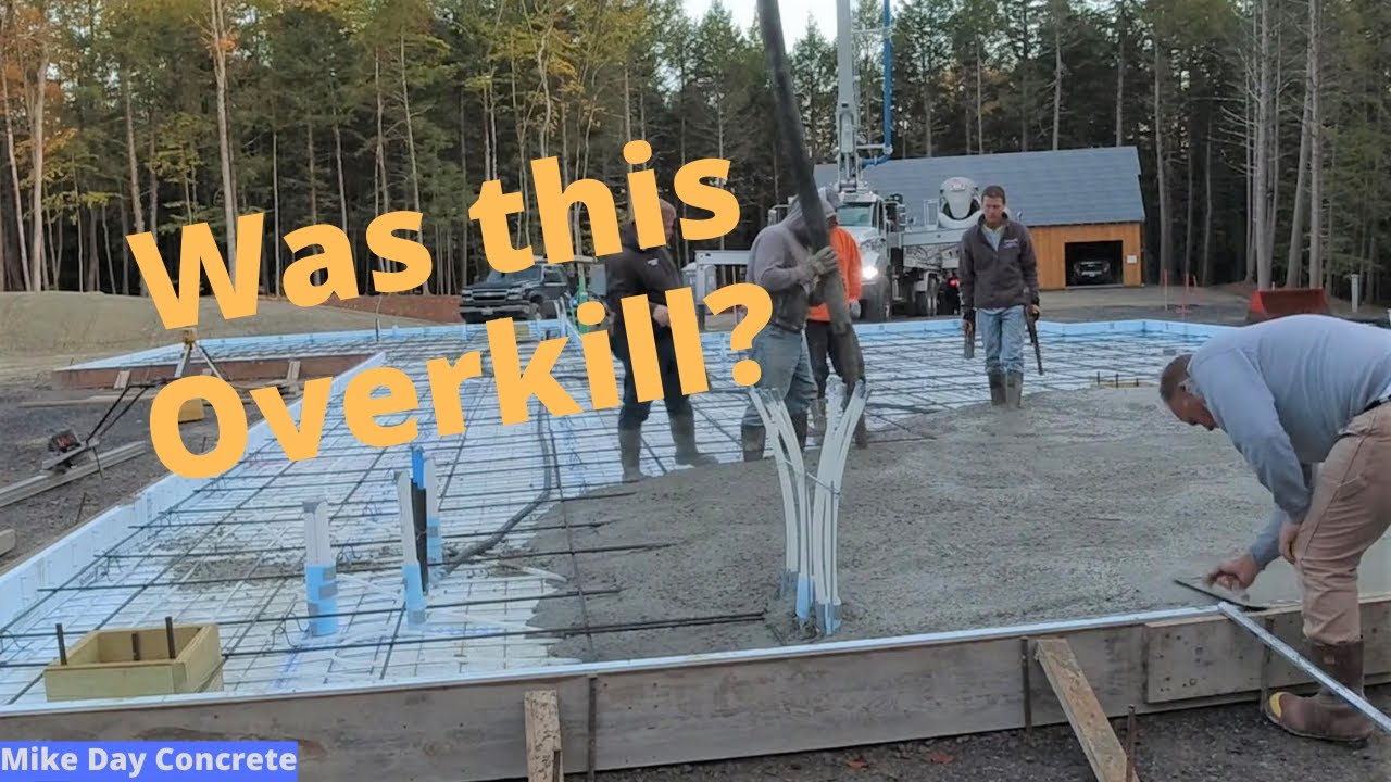 'Video thumbnail for He Made Us Pour His Concrete Slab 10 Inches Thick! (Waste of MONEY?)'