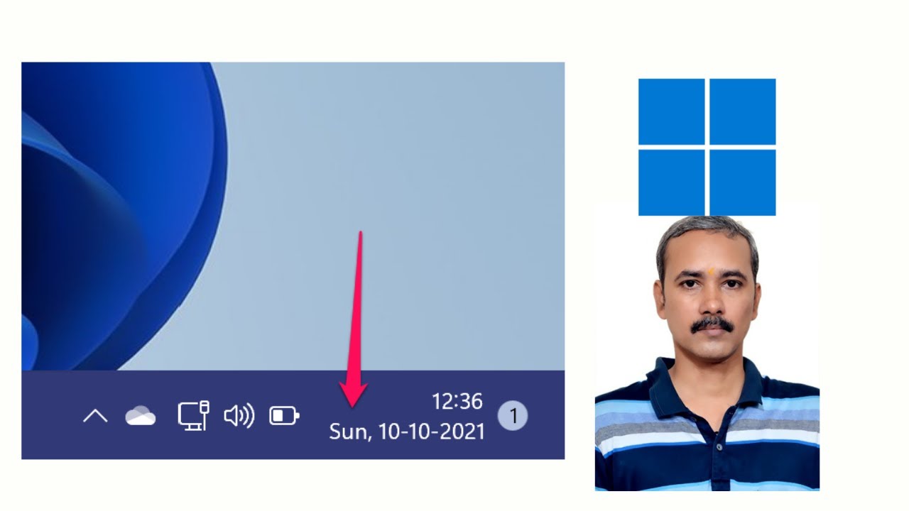 'Video thumbnail for Day of Week not Showing on Windows 11 Taskbar Clock, How to Enable it?'
