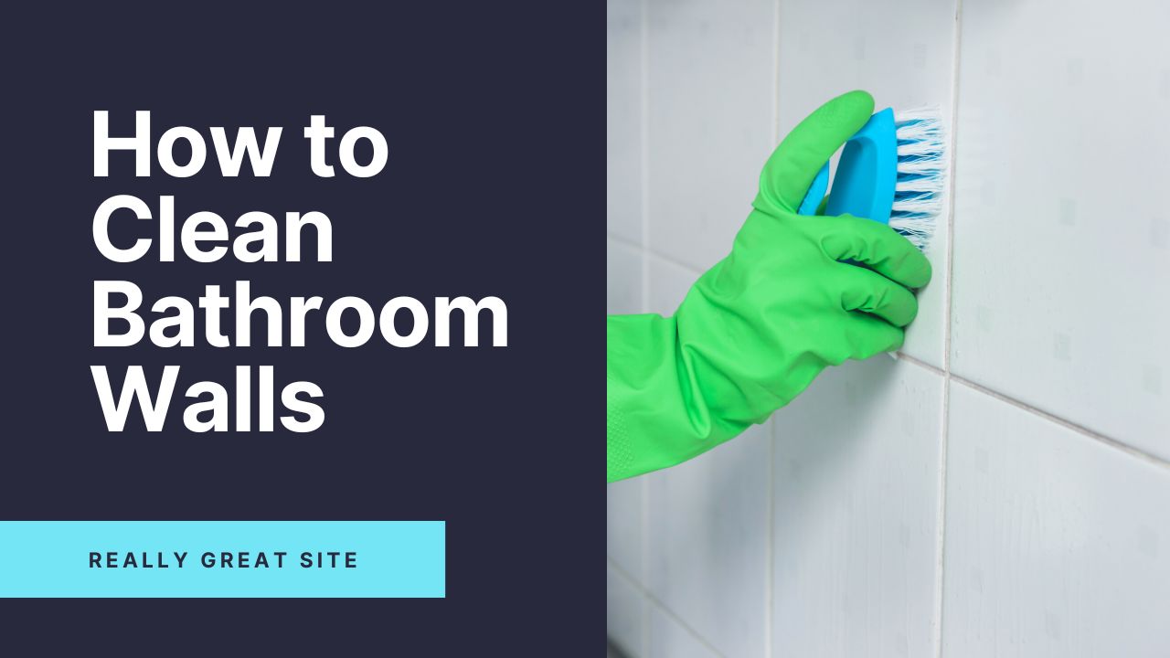 'Video thumbnail for How to Clean Bathroom Walls? '
