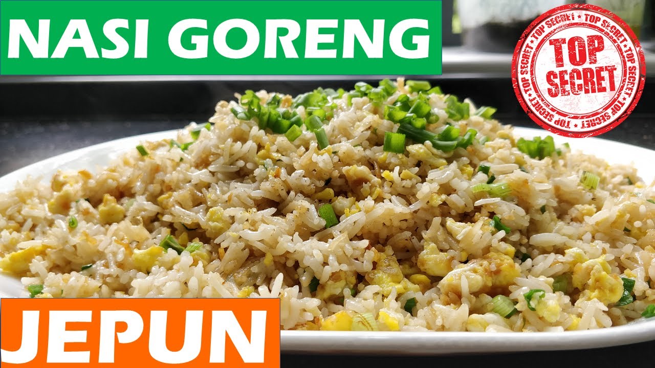 Video thumbnail for Nasi Goreng Bawang Putih Jepun