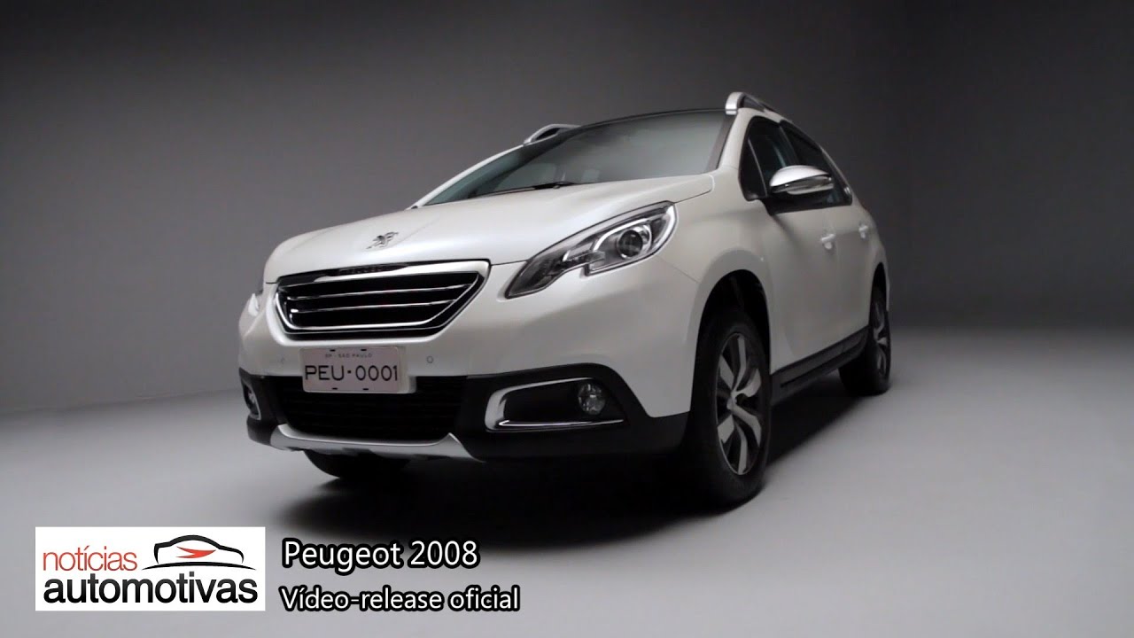 'Video thumbnail for Peugeot 2008 - Vídeo oficial - NoticiasAutomotivas.com.br'