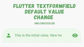 'Video thumbnail for Flutter Tutorial: Flutter Textformfield Default Value'