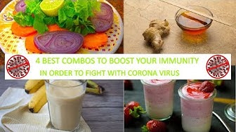 Video thumbnail for 4 Best Combos to Boost Your Immunity to Fight with Corona Virus Covid 19 | Nutrition Bridge