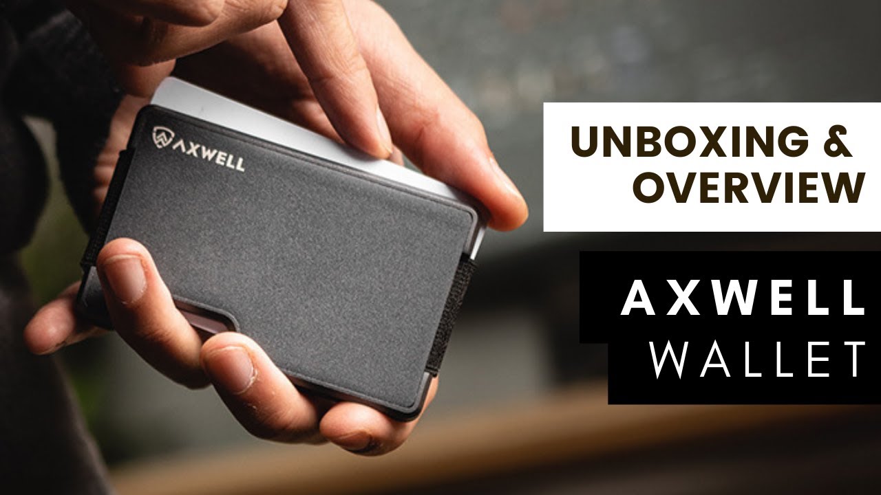 Video thumbnail for Axwell Wallet [Unboxing & Overview]