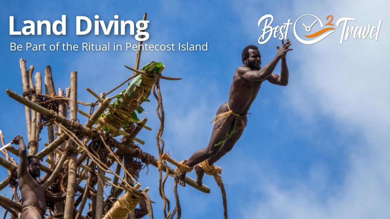 'Video thumbnail for Pentecost Land Diving in Vanuatu'