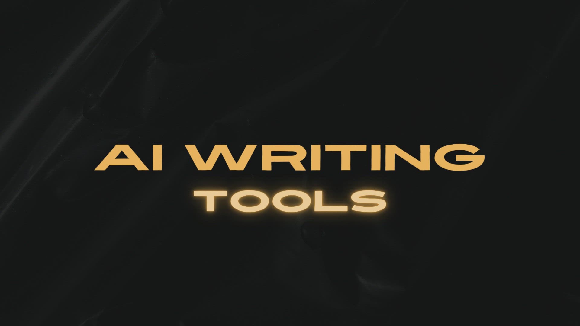 'Video thumbnail for The Best AI Writing Tools'