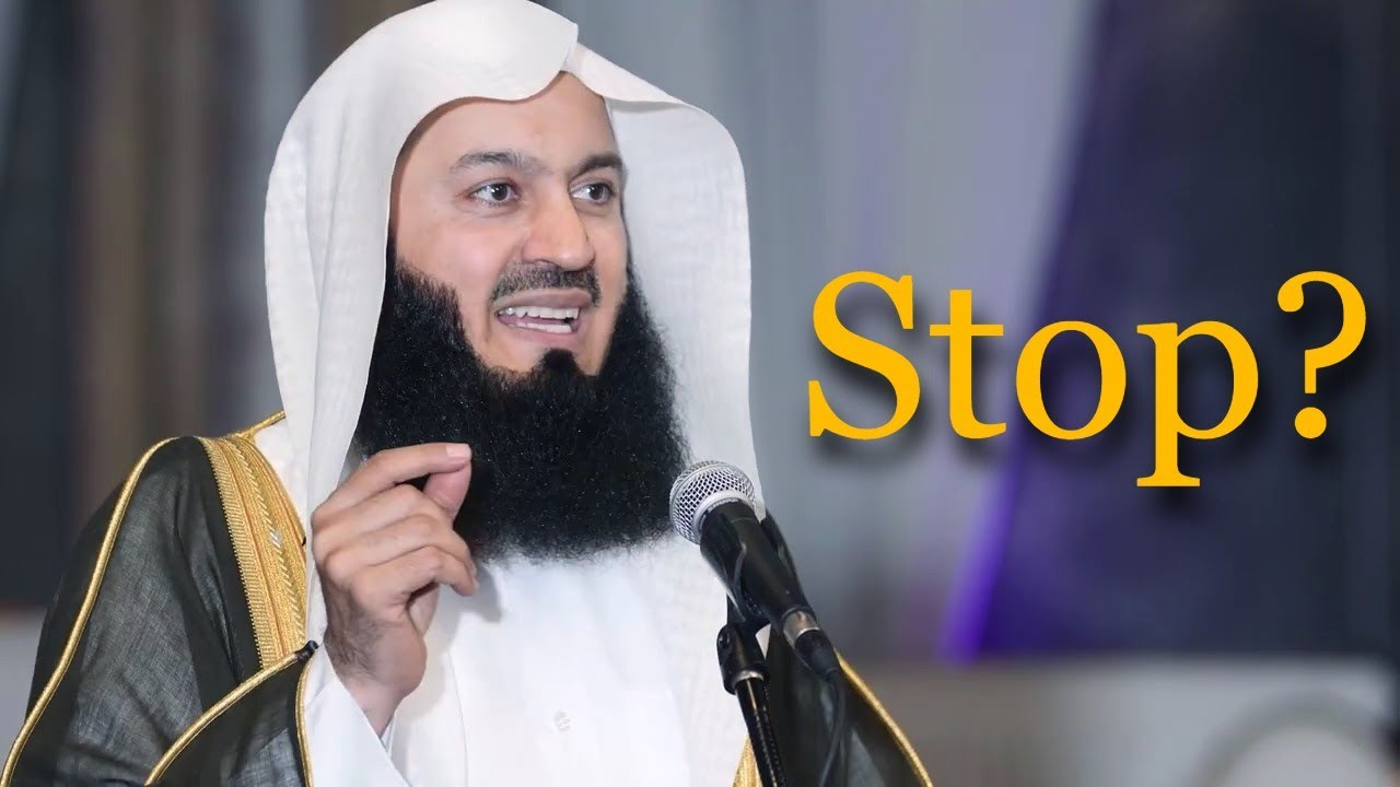 'Video thumbnail for Stop Doing That: Mufti Ismail Menk's Advice on Breaking Bad Habits'