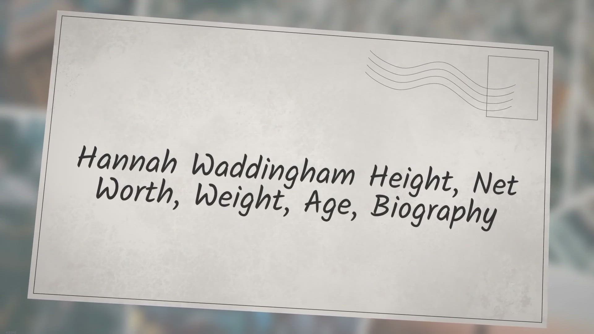 Video thumbnail for Hannah Waddingham Height, Net Worth, Weight, Age, Biography