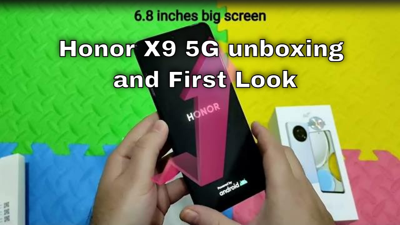 Video thumbnail for Honor X9 5G unboxing and First Look